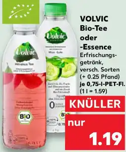 Kaufland VOLVIC Bio-Tee oder -Essence Angebot