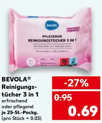 Kaufland BEVOLA Reinigungs- tücher 3 in 1 Angebot