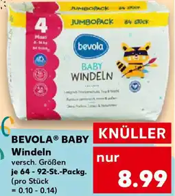 Kaufland BEVOLA BABY Windeln Angebot