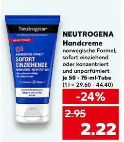 Kaufland NEUTROGENA Handcreme Angebot