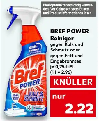 Kaufland BREF POWER Reiniger Angebot