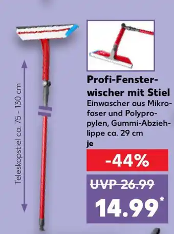 Kaufland Profi-Fenster- wischer mit Stiel Angebot