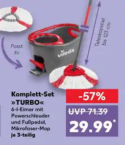 Kaufland Komplett-Set TURBO vileda Angebot