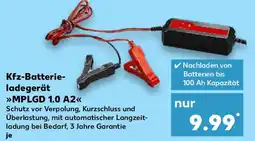 Kaufland Kfz-Batterie- ladegerät MPLGD 1.0 A2 Angebot