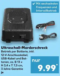 Kaufland Ultraschall-Marderschreck Angebot