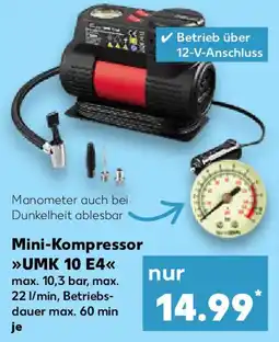 Kaufland Mini-Kompressor UMK 10 E4 Angebot