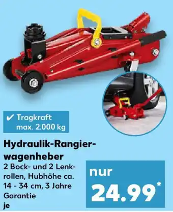 Kaufland Hydraulik-Rangier- wagenheber Angebot