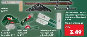 Kaufland Dreikantlineal, Dreieck mit Anschlagwinkel oder Multiwinkel-Messlineal Angebot
