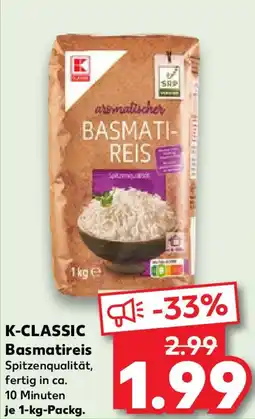 Kaufland K-CLASSIC Basmatireis Angebot