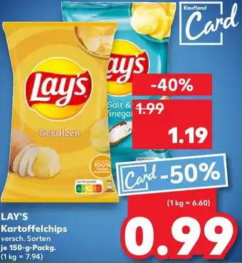 Kaufland LAY'S Kartoffelchips Angebot