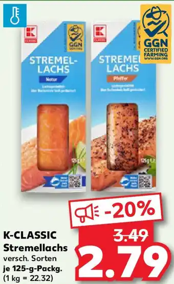 Kaufland K-CLASSIC Stremellachs Angebot