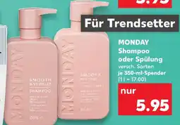 Kaufland MONDAY Shampoo oder Spülung Angebot