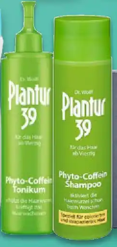 Kaufland PLANTUR 39 Phyto-Coffein-Shampoo oder -Tonikum Angebot