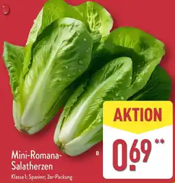 Aldi Nord Mini-Romana- Salatherzen Angebot