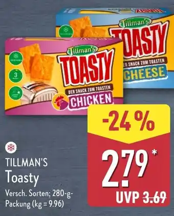 Aldi Nord TILLMAN'S Toasty Angebot