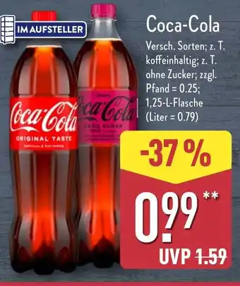 Aldi Nord Coca-Cola Angebot