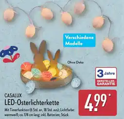 Aldi Nord CASALUX LED-Osterlichterkette Angebot