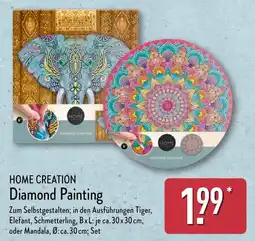 Aldi Nord HOME CREATION Diamond Painting Angebot