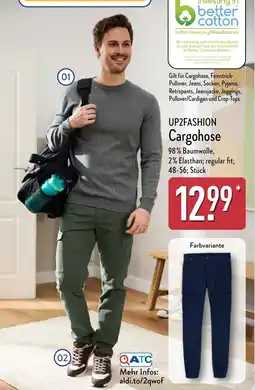 Aldi Nord UP2FASHION Cargohose Angebot