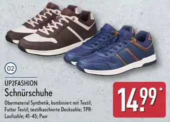 Aldi Nord UP2FASHION Schnürschuhe Angebot