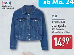 Aldi Nord UP2FASHION Jeansjacke Angebot