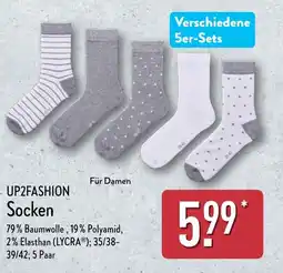 Aldi Nord UP2FASHION Socken Angebot