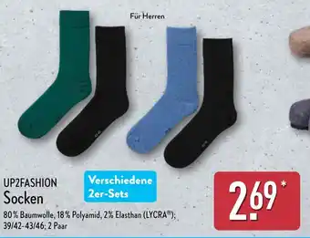 Aldi Nord UP2FASHION Socken Angebot