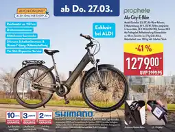 Aldi Nord prophete Alu-City-E-Bike Angebot