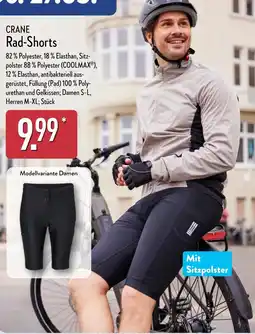 Aldi Nord CRANE Rad-Shorts Angebot