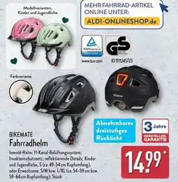 Aldi Nord BIKEMATE Fahrradhelm Angebot