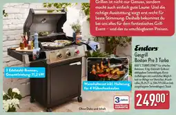 Aldi Nord Enders Gasgrill Boston Pro 3 Turbo Angebot