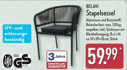 Aldi Nord BELAVI Stapelsessel Angebot