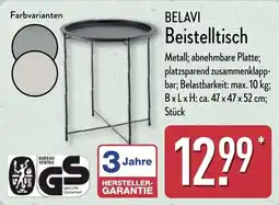 Aldi Nord BELAVI Beistelltisch Angebot