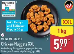 Aldi Nord MEINE METZGEREI Chicken-Nuggets XXL Angebot