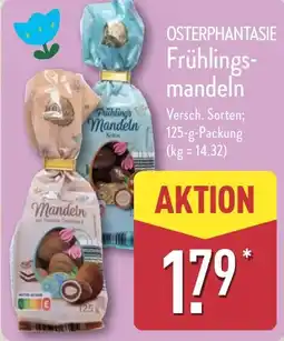 Aldi Nord OSTERPHANTASIE Frühlings- mandeln Angebot