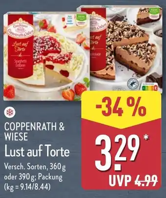 Aldi Nord COPPENRATH & WIESE Lust auf Torte Angebot