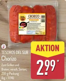 Aldi Nord TESOROS DEL SUR Chorizo Angebot