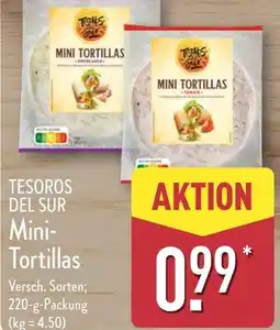 Aldi Nord TESOROS DEL SUR Mini- Tortillas Angebot