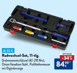 Aldi Nord Radwechsel-Set, 11-tlg. Angebot