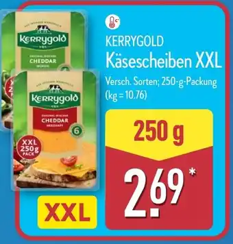 Aldi Nord KERRYGOLD Käsescheiben XXL Angebot