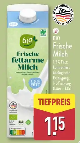 Aldi Nord BIO Frische Milch Angebot