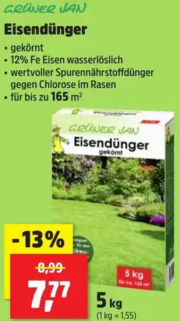 Thomas Philipps GRÜNER JAN Eisendünger Angebot