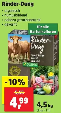 Thomas Philipps Rinder-Dung Angebot