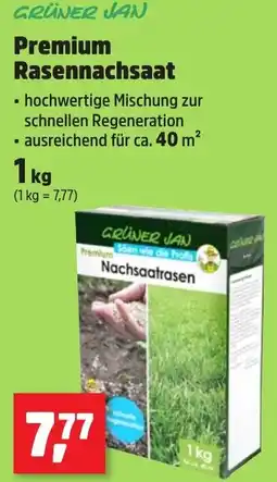 Thomas Philipps GRÜNER JAN Premium Rasennachsaat Angebot