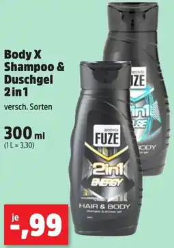 Thomas Philipps FUZE Body X Shampoo & Duschgel 2 in 1 Angebot