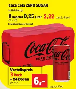 Thomas Philipps Coca Cola ZERO SUGAR Angebot