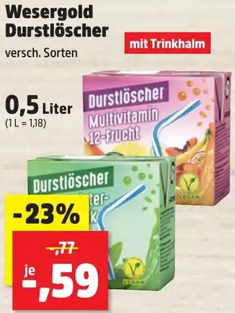 Thomas Philipps Wesergold Durstlöscher Angebot