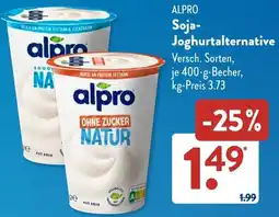 Aldi Süd ALPRO Soja Joghurtalternative Angebot