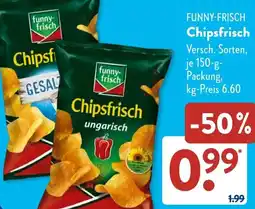 Aldi Süd FUNNY-FRISCH Chipsfrisch Angebot