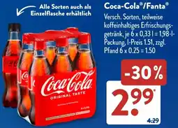 Aldi Süd Coca-Cola/Fanta Angebot